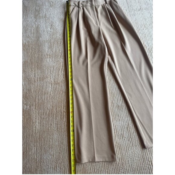 Favorite Daughter The Favorite Pleat Pants Beige Size 4 - Picture 10 of 11